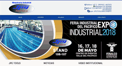 Desktop Screenshot of jpgtoolsmaquinariaindustrial.com